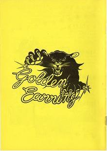 Golden Earring fanclub magazine 1980#4 back cover